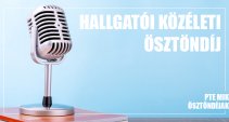 Pályázati Felhívás PTE MIK Közéleti Ösztöndíjra