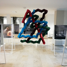 Különleges installáció az egyetem 650 éves jubileuma alkalmából