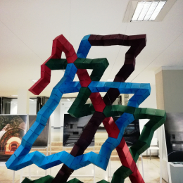 Különleges installáció az egyetem 650 éves jubileuma alkalmából