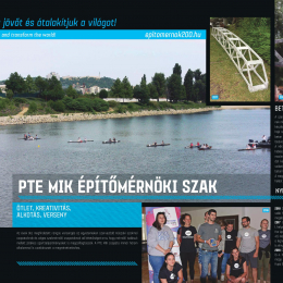Építőmérnök 200 - „Formáljuk a jövőt, átalakítjuk a világot” plakátkiállítás